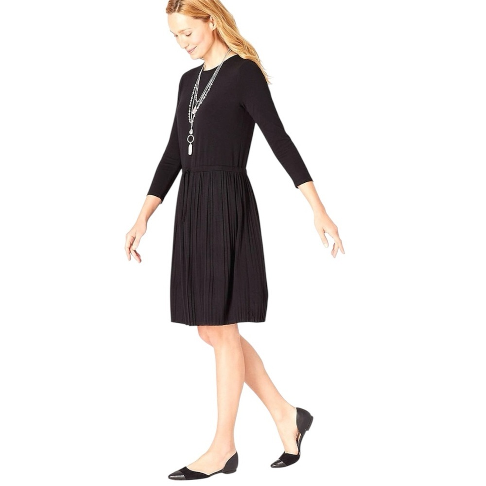 NWT J. JILL Pleated Dress size XS